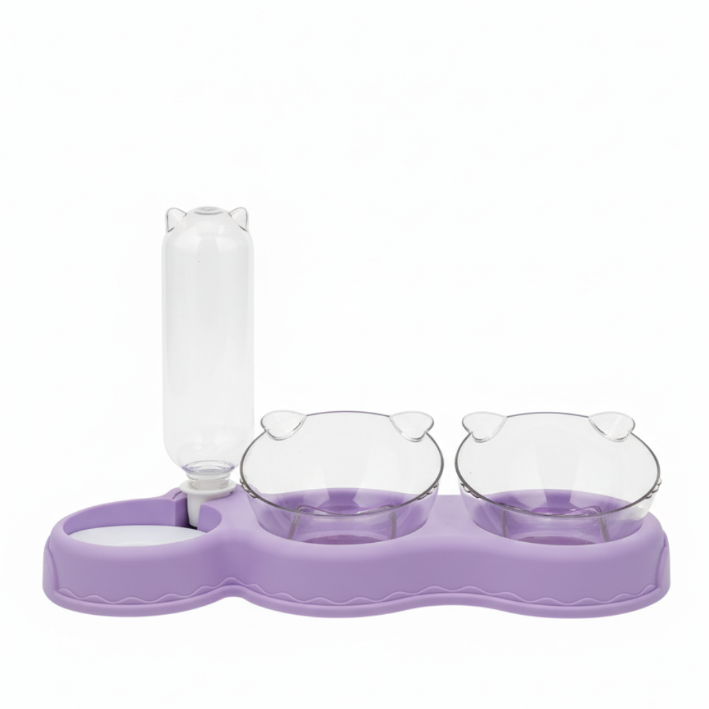 Pet Feeding Station Purple - Petfast Ready