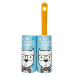 Pet Hair Remover - Dog with Glasses