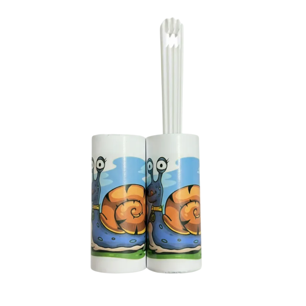 Pet Hair Remover - Snail Design White Background