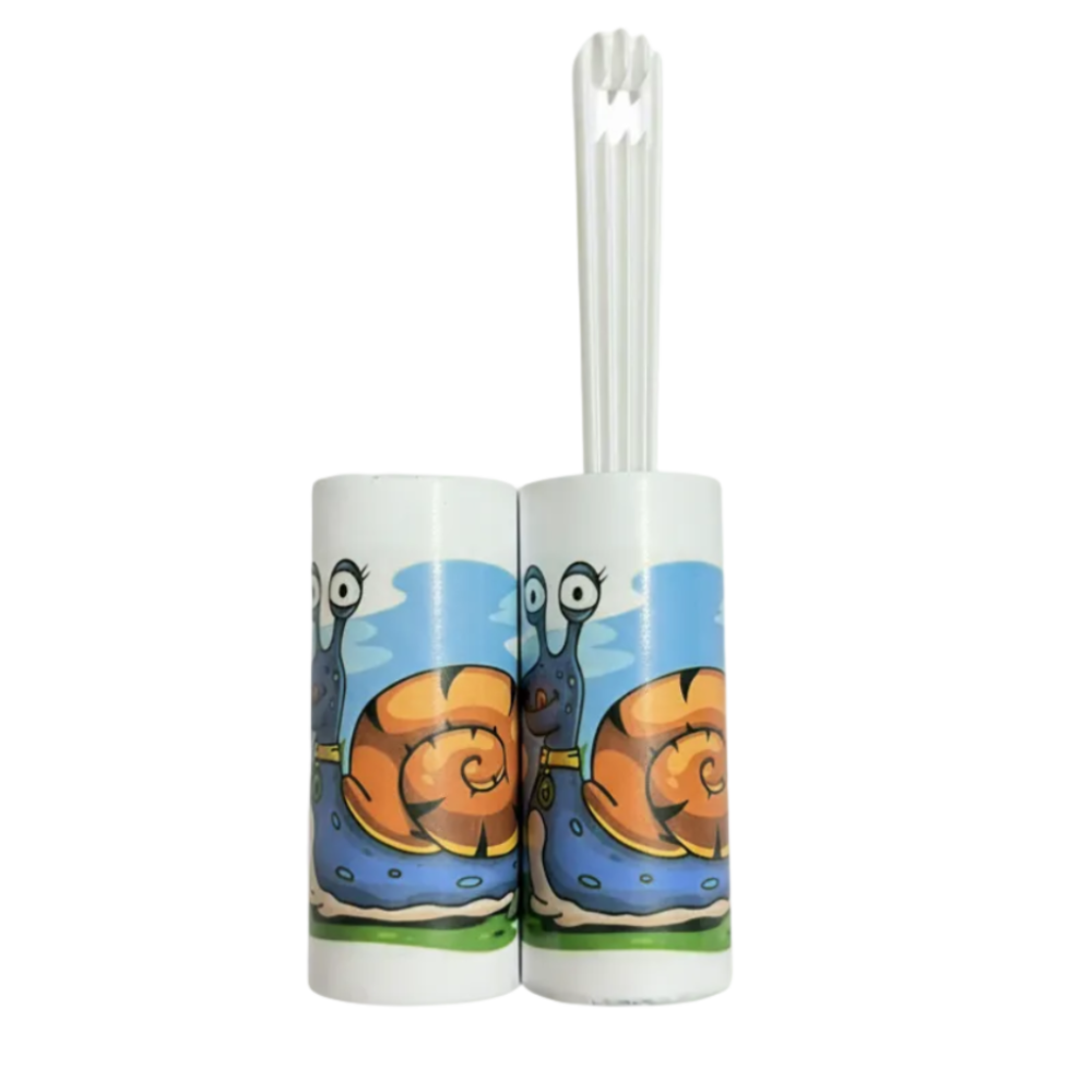 Pet Hair Remover - Snail Design White Background