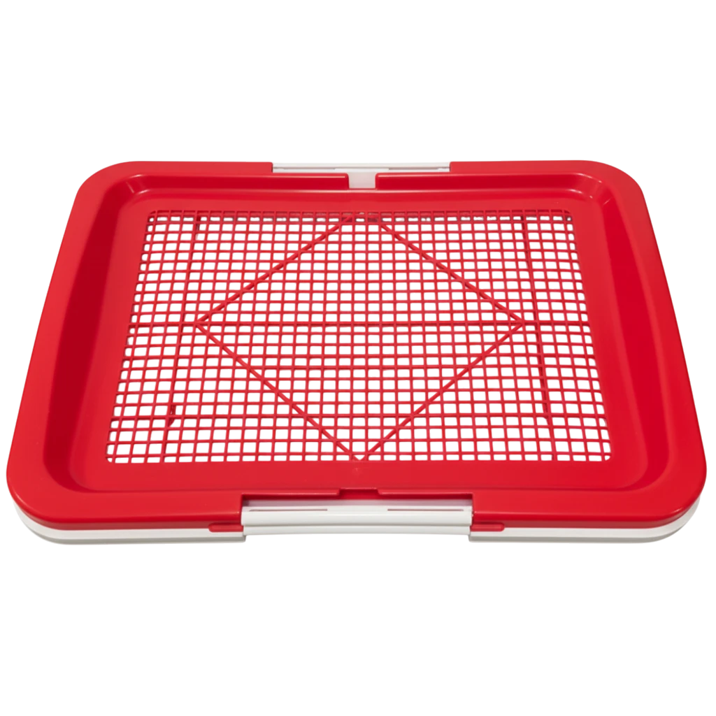 Pet Training Tray - Red