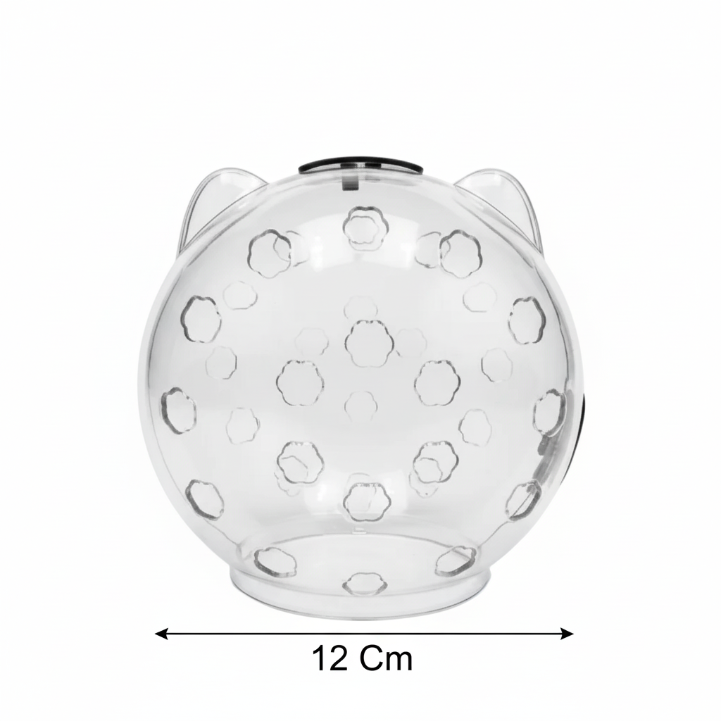 Pet Treat Ball with Size Arrow