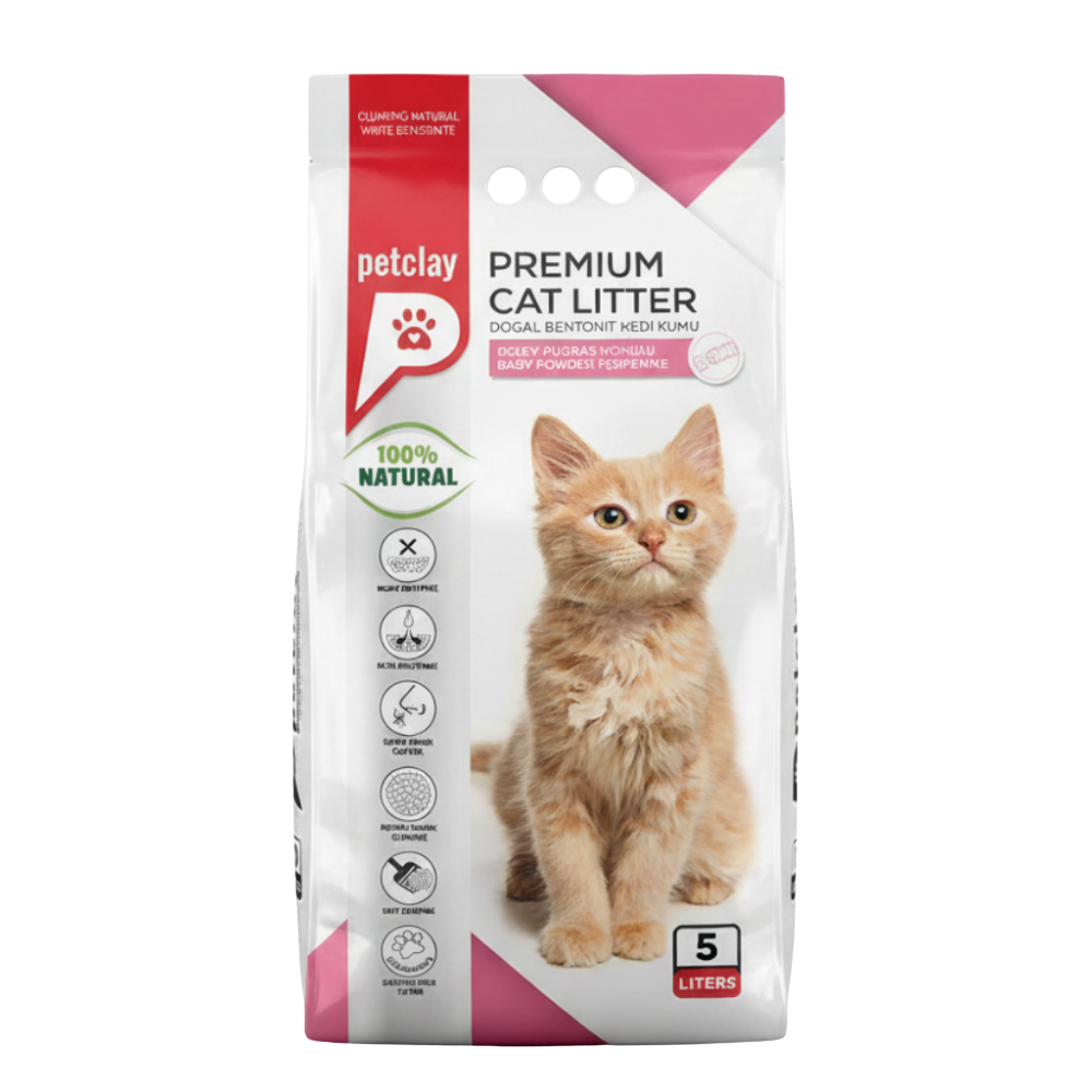 Petclay Premium Cat Litter 5L - 1