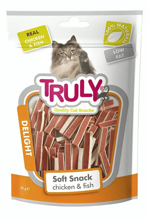 Truly Snack Cat Soft Snack Chicken & Fish 50g
