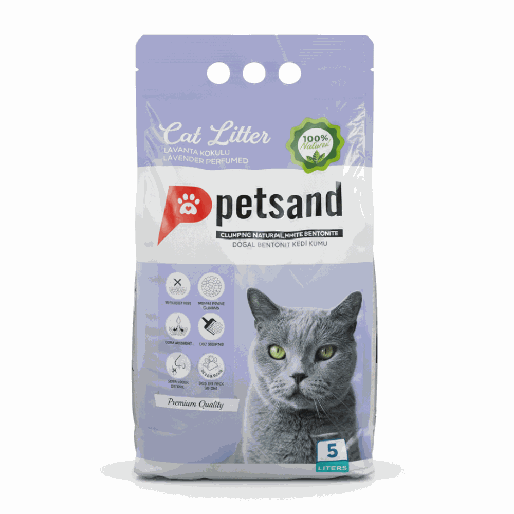 Petsand 5L Lavender - ناعم