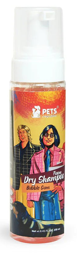 Pets Republic Foam Shampoo Bubble Gum Scent 250 ml.