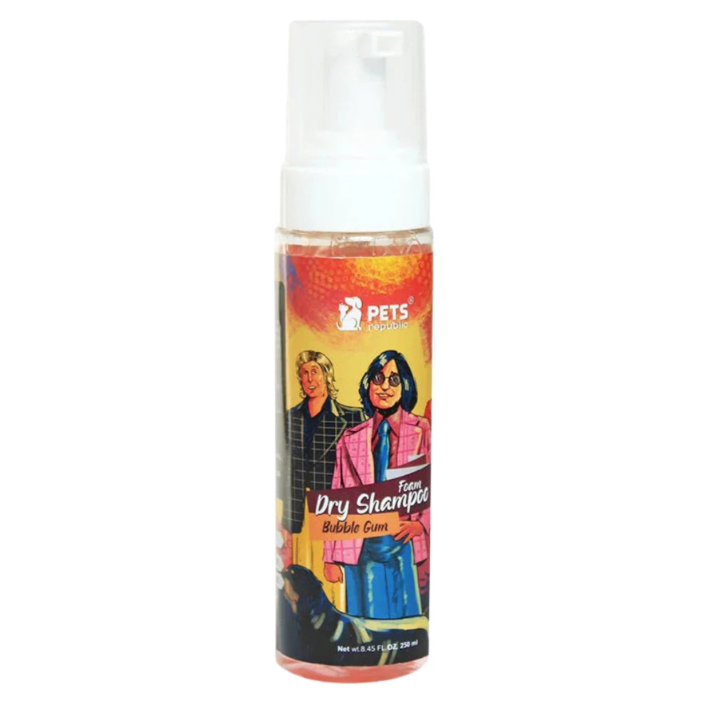 Pets Republic Foam Shampoo Bubble Gum Scent 250 ml.