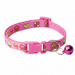Pink Mushroom Collar - White BG