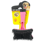 Pink Pet Brush - White Background