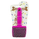 Pink Small Pet Brush - White Background