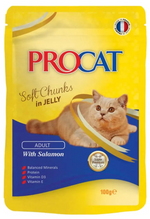Procat Soft with Salmon 100g