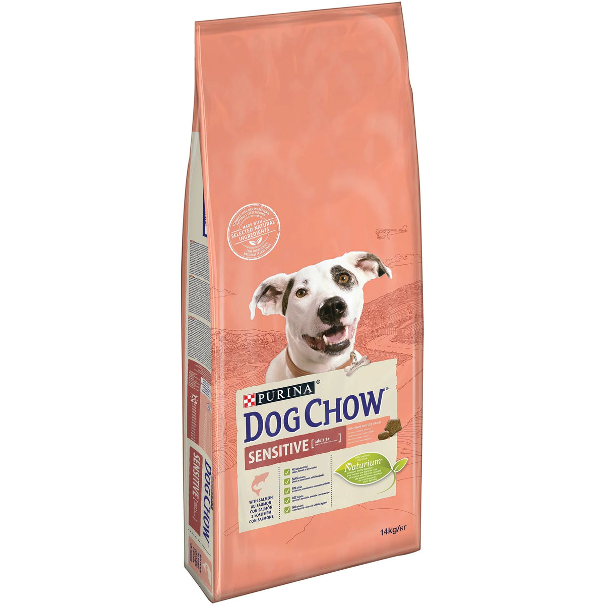 Dog Chow Sensitive Salmon 14kg.