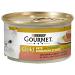 GOURMET PURINA GOLD WITH DUCK and CARROTS 85 GR Petfast.shop Gourmet Cat Food Gold Wet Food petfast.shop Egypt PGO2900S Default Title 145.00