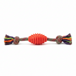 Bomei Pet Dog Teething with Rope Toy