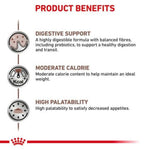 Royal Canin Gastrointestinal Moderate Calorie All Breeds Adult Cat Food 2kg.