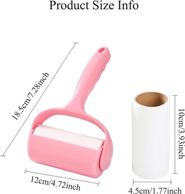 Lint Roller 2 Pcs 60 Sheets
