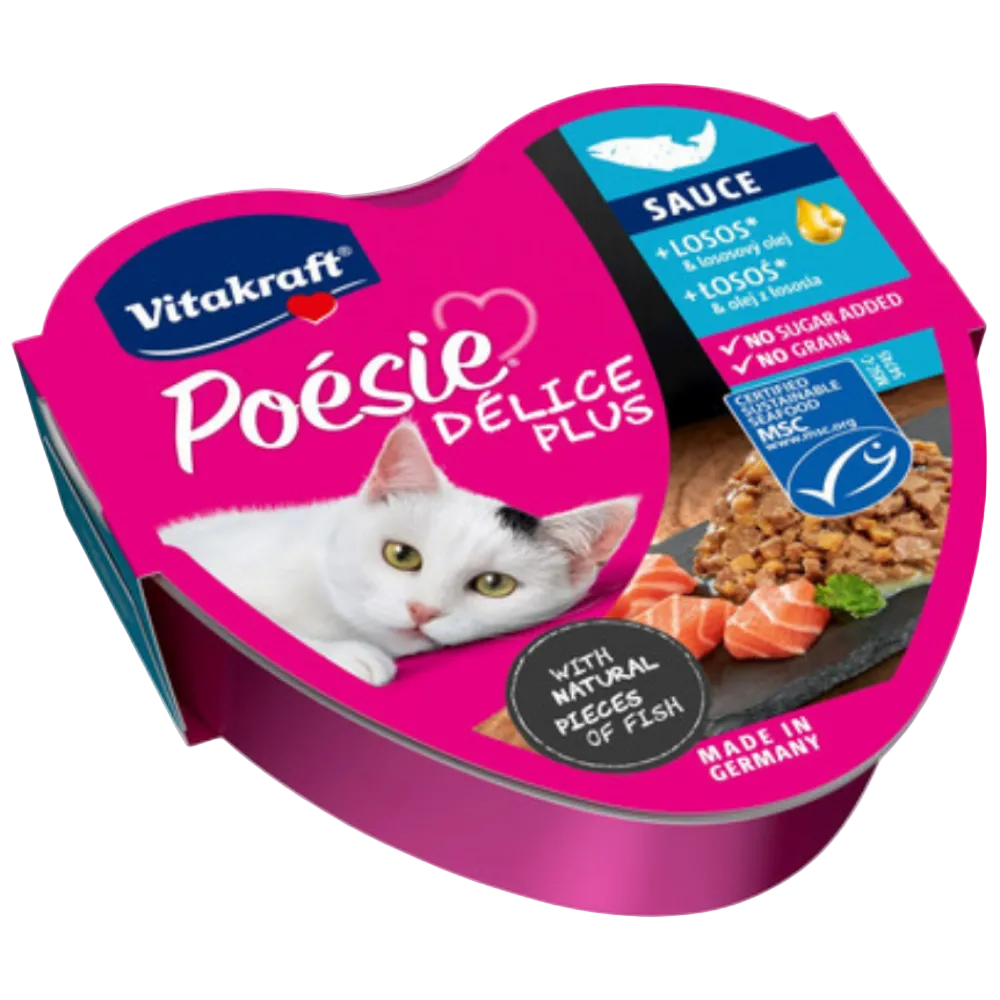 vitakraft cat treat salmon 85g