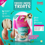 Crystal Kitty Freeze Dried Treats with Chicken Breast 30g