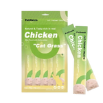 PetMetro Creamy Treat Chicken & Cat Grass (15gX 5) Petfast.shop Petmetro Cat Liquid Treat Treats petfast.shop Egypt PPE3388S Default Title 150.00