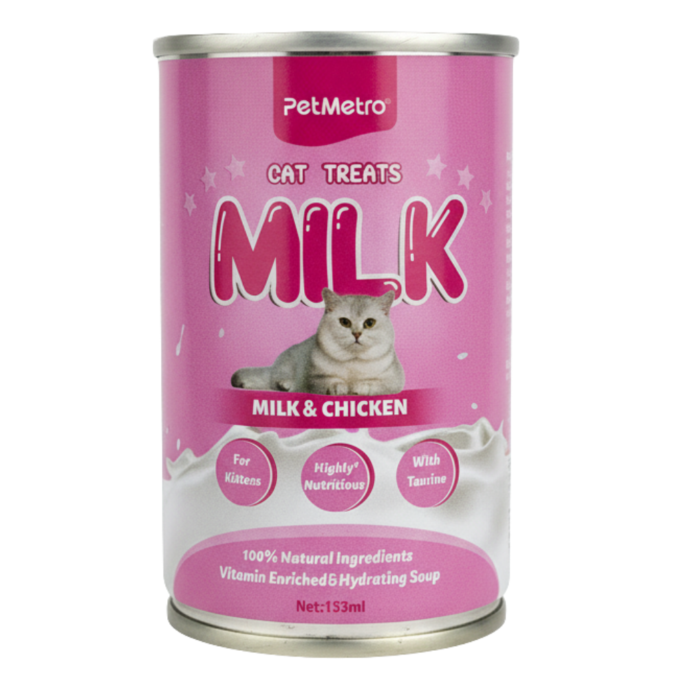 Petmetro Milk + Chicken For Kitten Can 155Ml Petfast.shop Petmetro Cat Exclusive Kitten Milk Wet Food petfast.shop Egypt PPE3397S Default Title 120.00