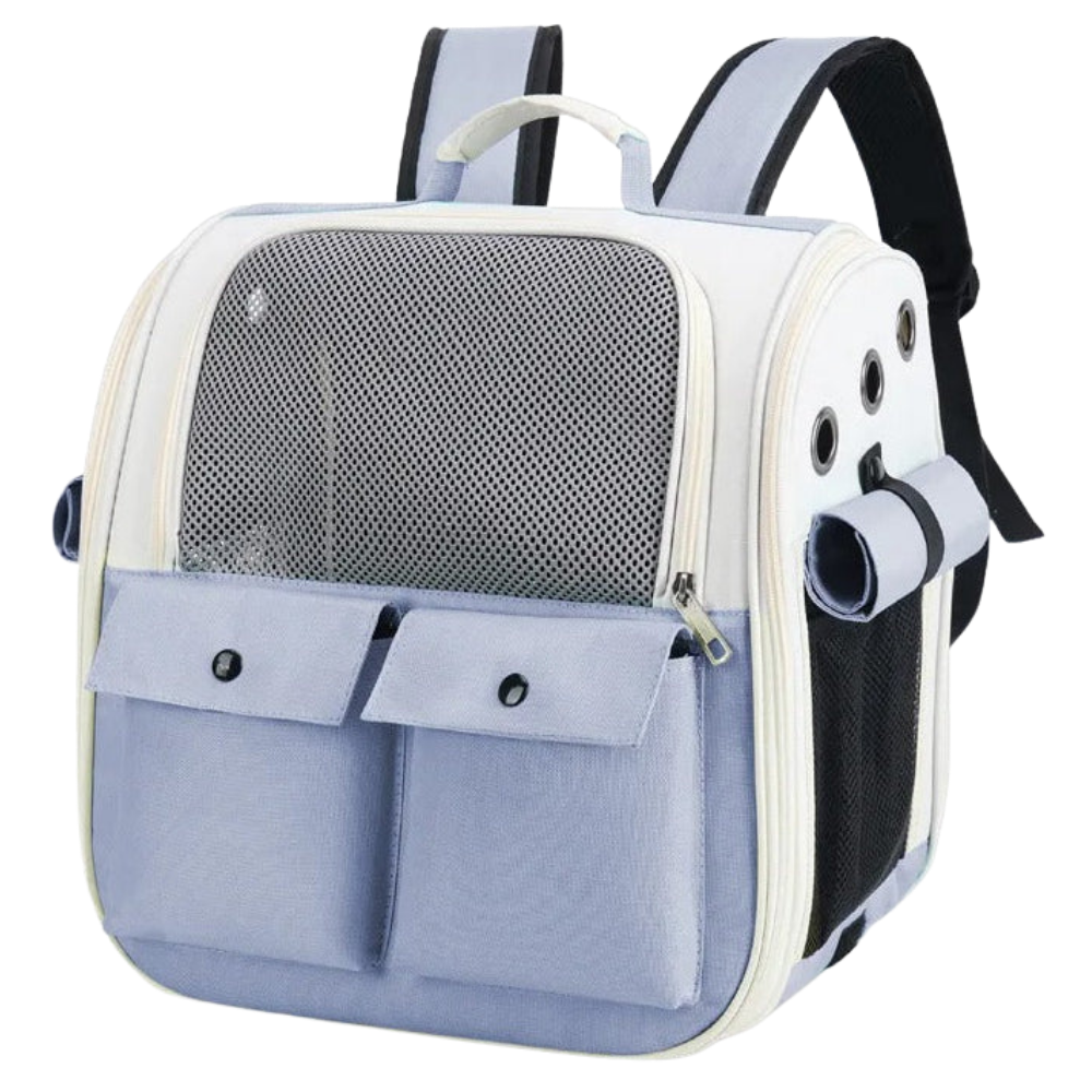 Nunbell Backpack Carrier ForCats&Small Dogs Pet bag Petfast.shop Nunbell Carriers & Travel Accessories Cat Dog Kitten Puppy Supplies petfast.shop Egypt PNU4355S Blue 1500.00