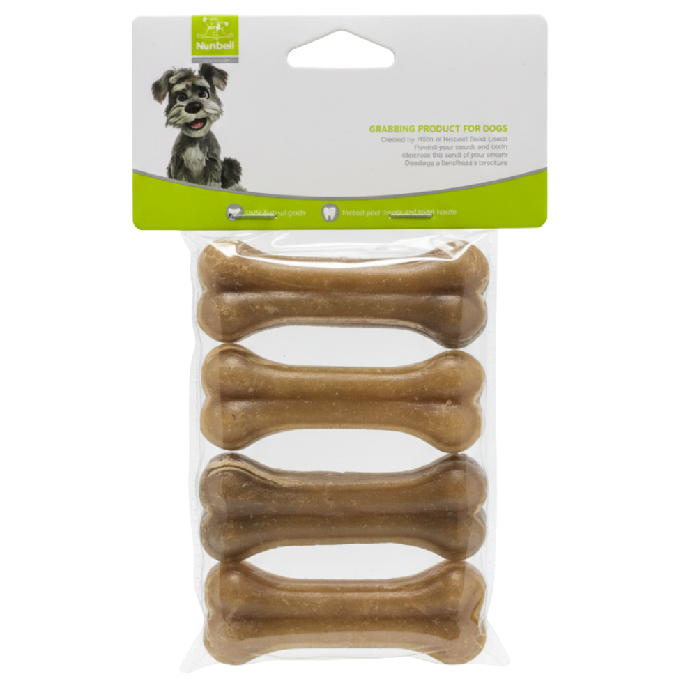 Nunbell Bone Chew for Dog 4 Pes Petfast.shop Nunbell Dog Rawhide Treat Treats petfast.shop Egypt PNU4719S Default Title 130.00