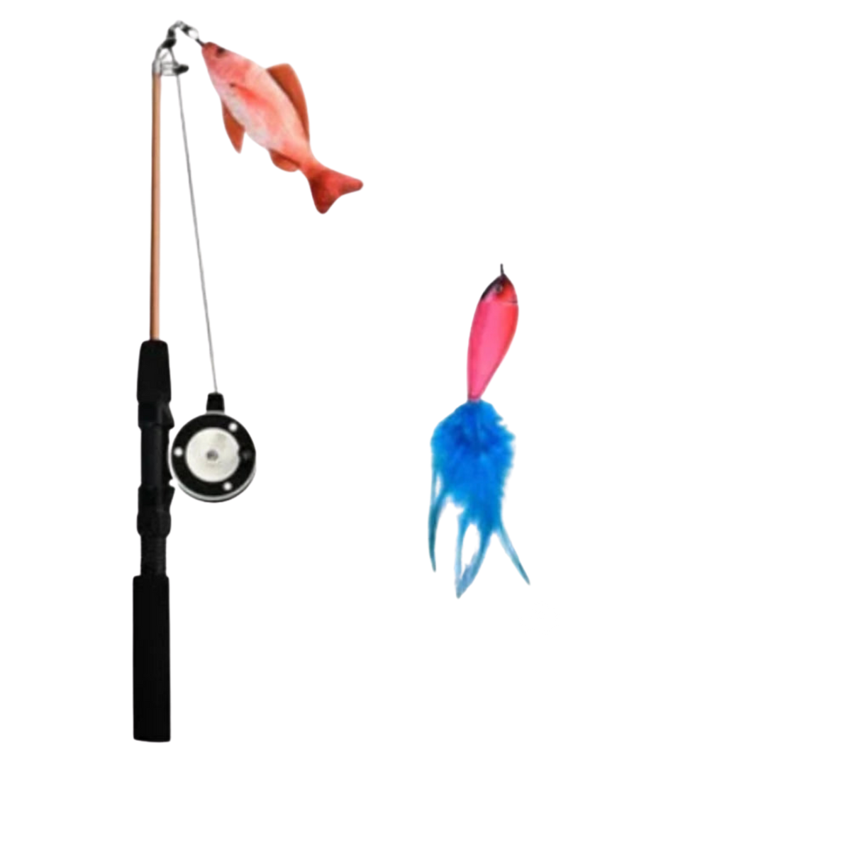Naomi Cat Stick Toy