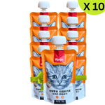 BUY 9 + 1 FREE Wanpy Wet Food For Adult Cat Tasty Meat Paste, Chicken & Cod 90G Petfast.shop Wanpy Bundles Cat Exclude Food Wet Food petfast.shop EgyptDefault Title 1665.00