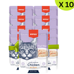 BUY 9 + 1 FREE Wanpy Super Premium Chicken & Crab For Cat 85g Petfast.shop Wanpy Bundles Cat Exclude Food Wet Food petfast.shop EgyptDefault Title 1260.00