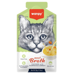 Wanpy Meat Broth Chicken with Pumpkin & Carrot for Cats 50gm Petfast.shop Wanpy Cat Food Wet Food petfast.shop Egypt PWA2285S Default Title 120.00