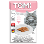 Tomi Wet Food with Beef in Jelly for Sterilized Cats 85 gr Petfast.shop Tomi Best Selling Cat Food Wet Food petfast.shop Egypt PTO0832S Default Title 65.00