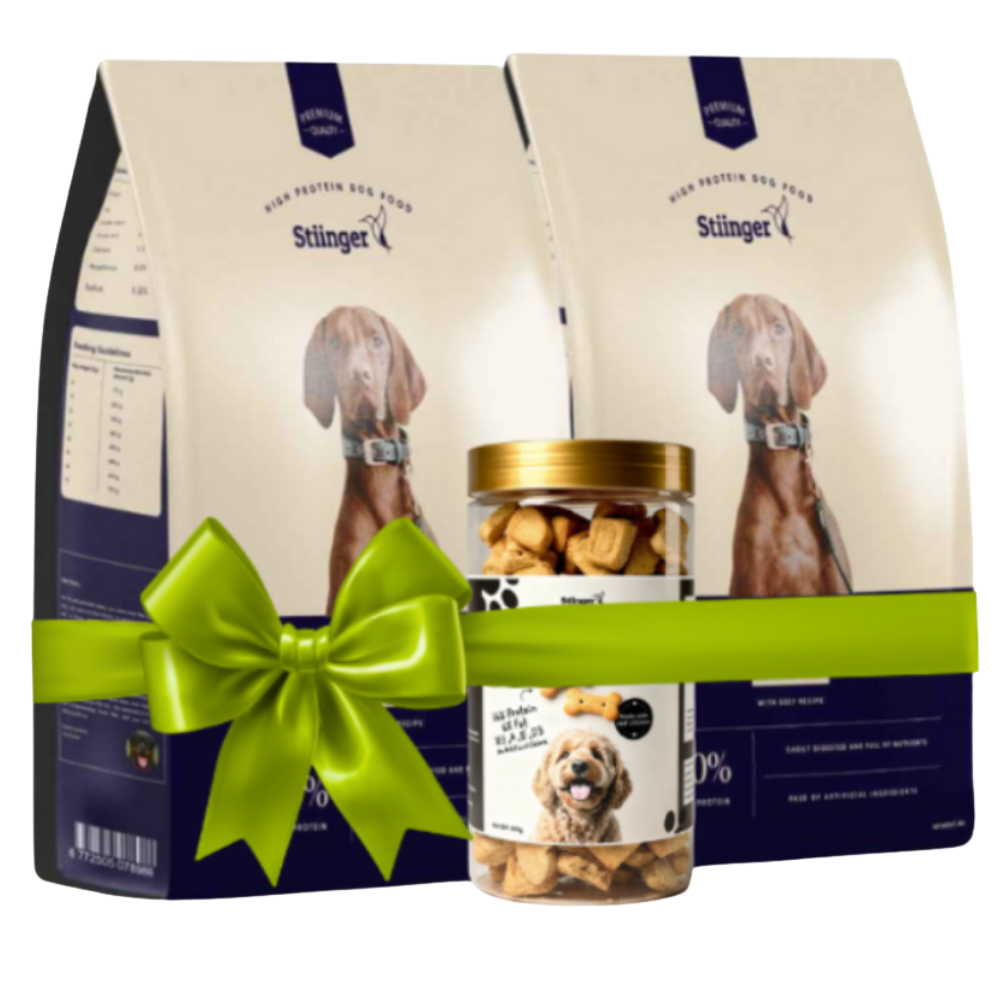 OFFER High-Protein Dog Dry Food 4KG - Biscuit Dog Treats 400g Petfast.shop Stiinger Biscuit Treat Bundles Dog Dry Food Exclude Food Treats petfast.shop Egypt POF4939S Default Title 1158.00