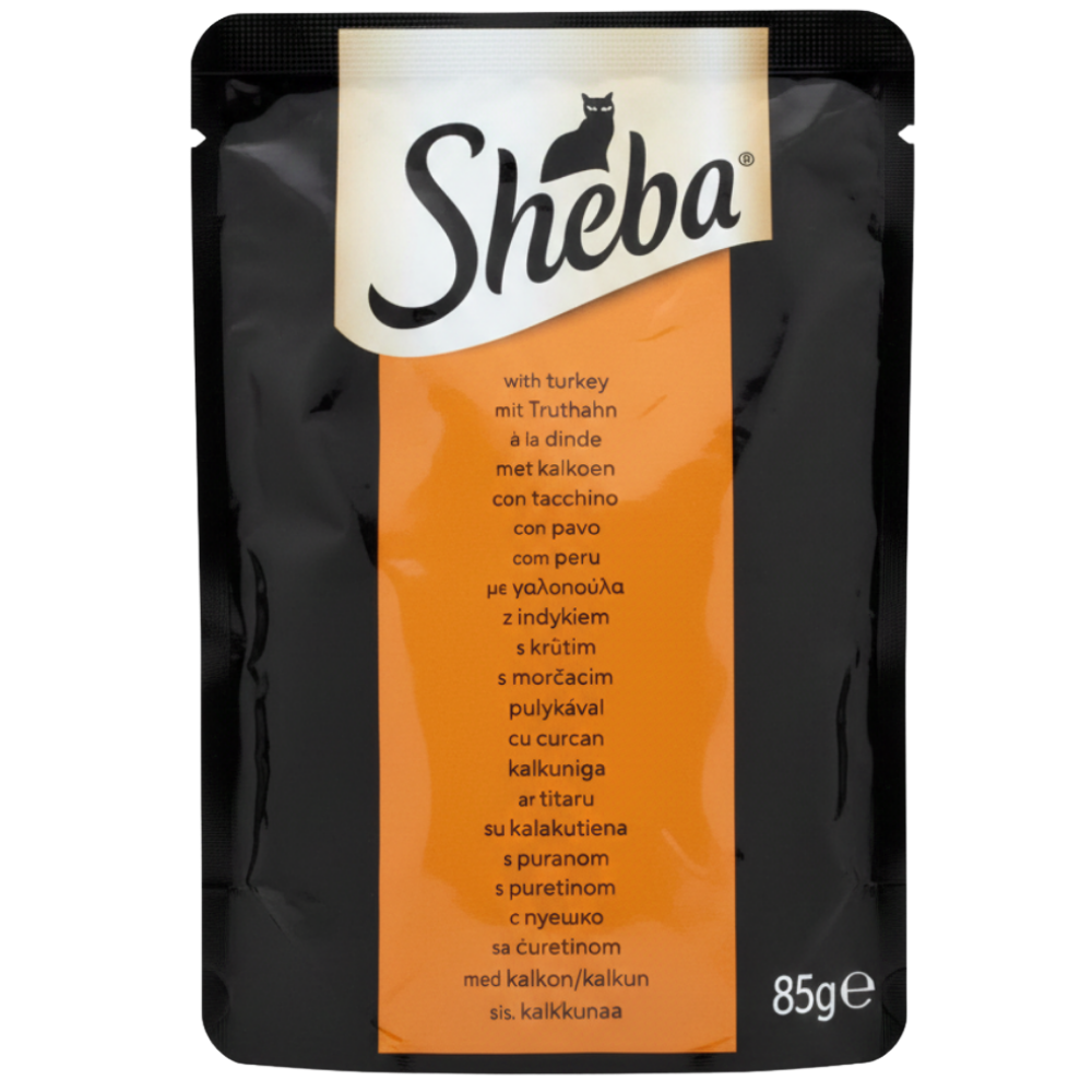 Sheba Wet Food For Cat with Turkey 85g