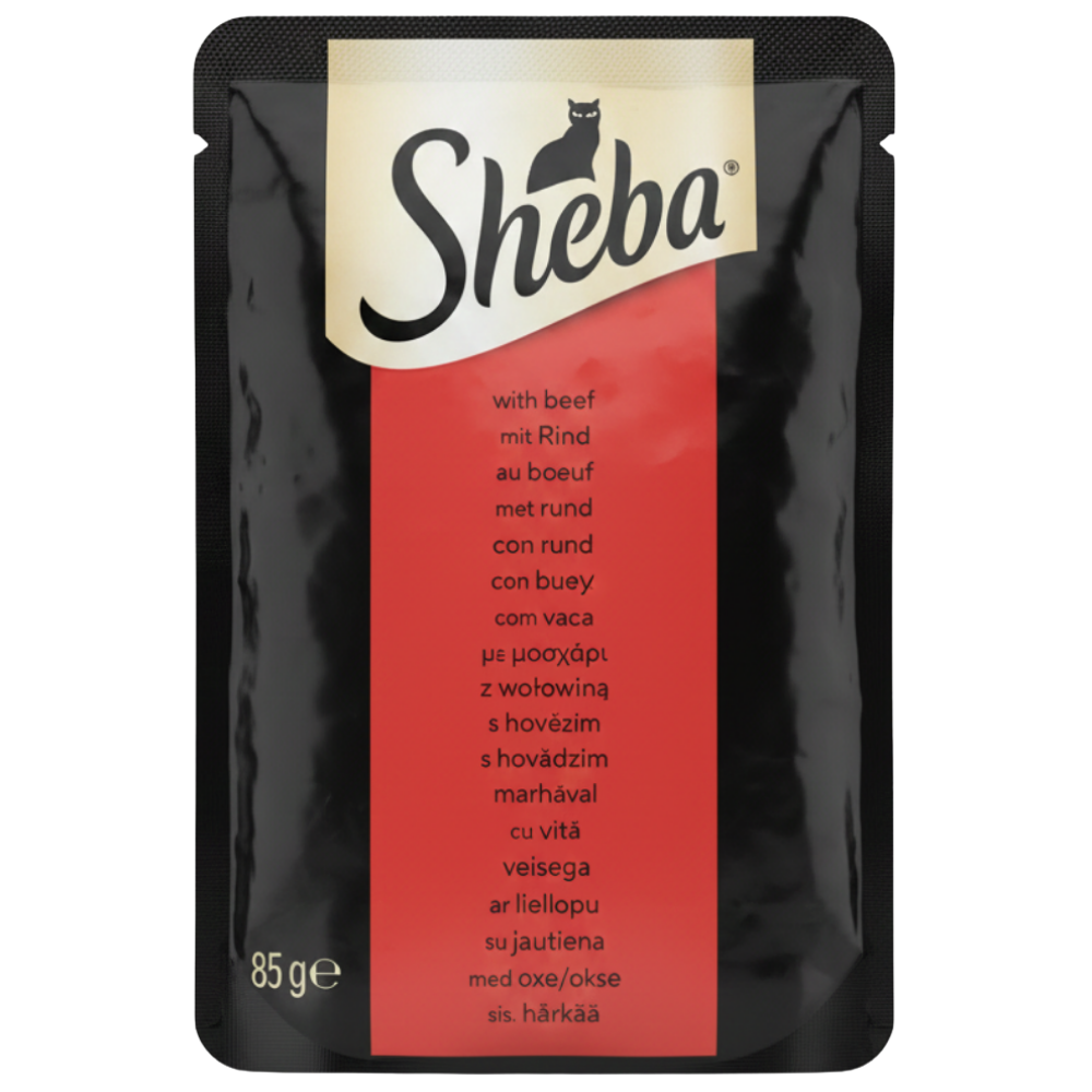 Sheba Wet Food for Cat with Beef 85g