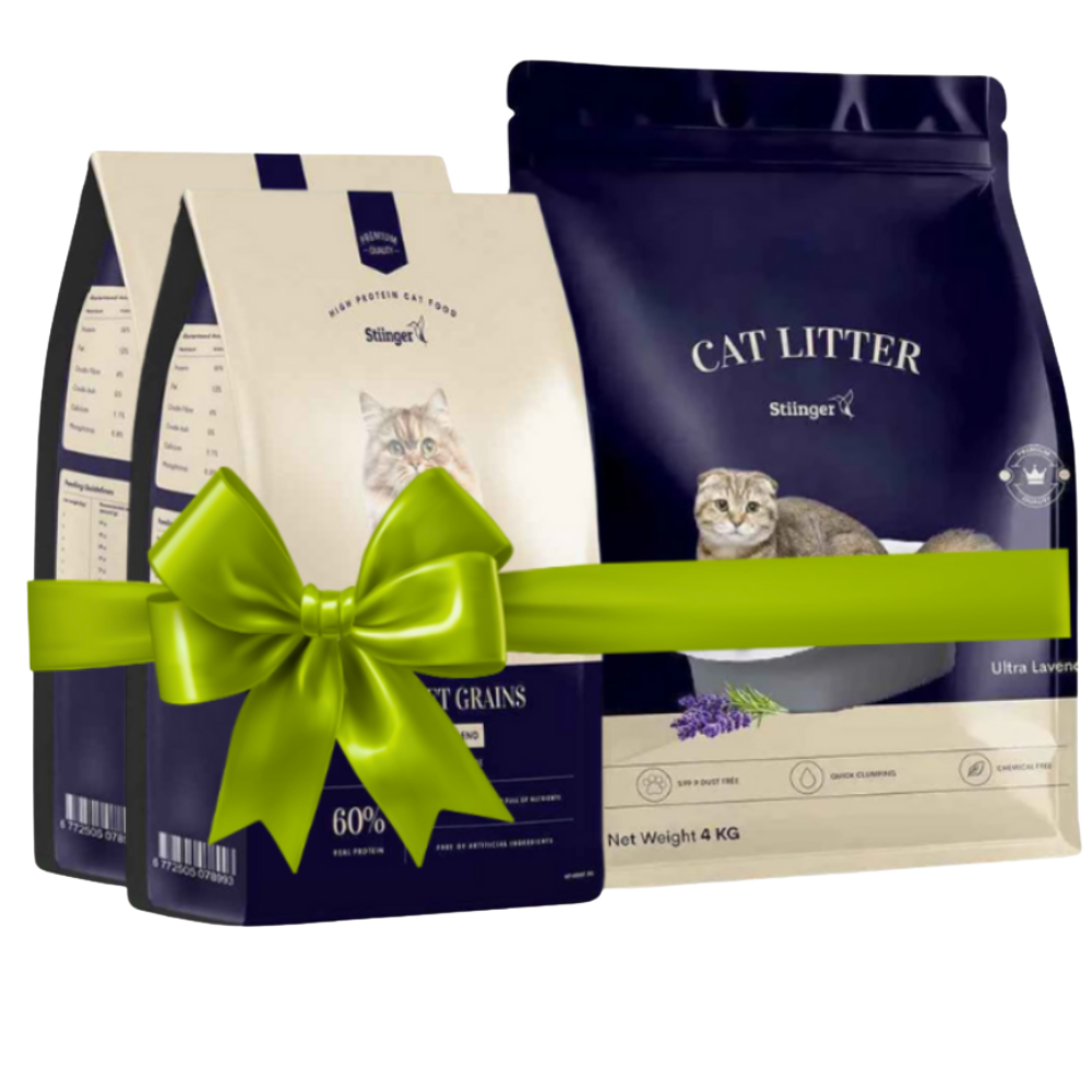 OFFER 2 StiingerDry Cat Food 3 Kg + 1 Free Cat Litter 4 Kg Petfast.shop Stiinger Box & Accessories & Litter Bundles Cat Dry Food Exclude Food Litter petfast.shop Egypt POF4946S Default Title 1159.00