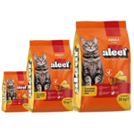 Aleef Dry Food with Chicken And Corn for Adult Cats
