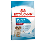 Royal Canin Puppy food package on a white background
