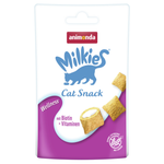 Packaging of Animonda Milkies Cat Snack on a white background