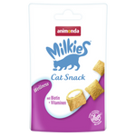 Packaging of Animonda Milkies Cat Snack on a white background