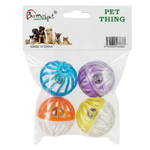 Bomei Pet 4 Ball with Ring Petfast.shop Bomei Cat Supplies Toys petfast.shop Egypt 50.00