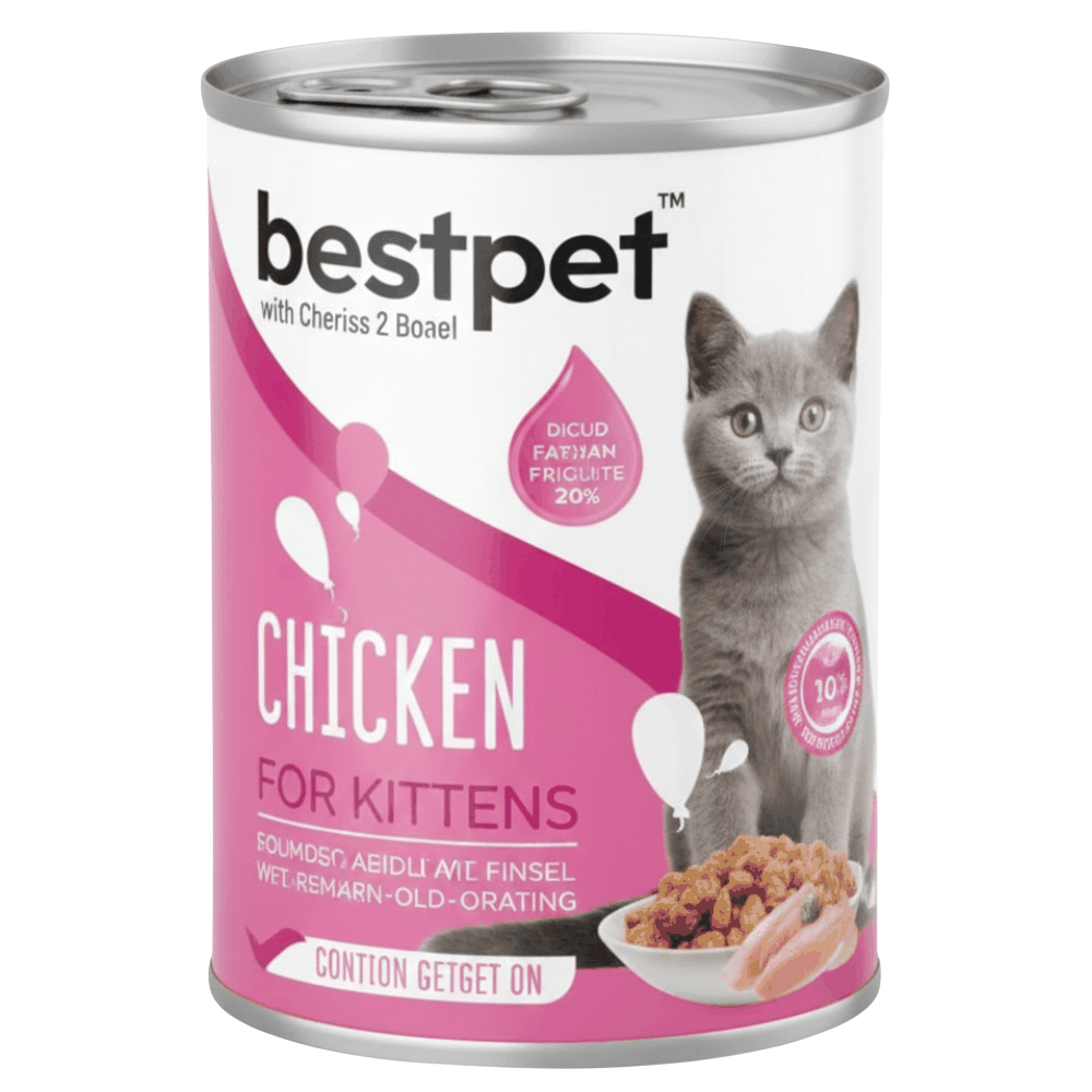 BestPet Kitten With Chicken 400 g Petfast.shop