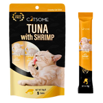 Catsome Creamy Cat Stick Tuna with Shrimp 75g (5 sticks/pack) Petfast.shop Catsome Cat Exclusive Kitten Liquid Treat Treats petfast.shop Egypt PCA2841S Default Title 150.00