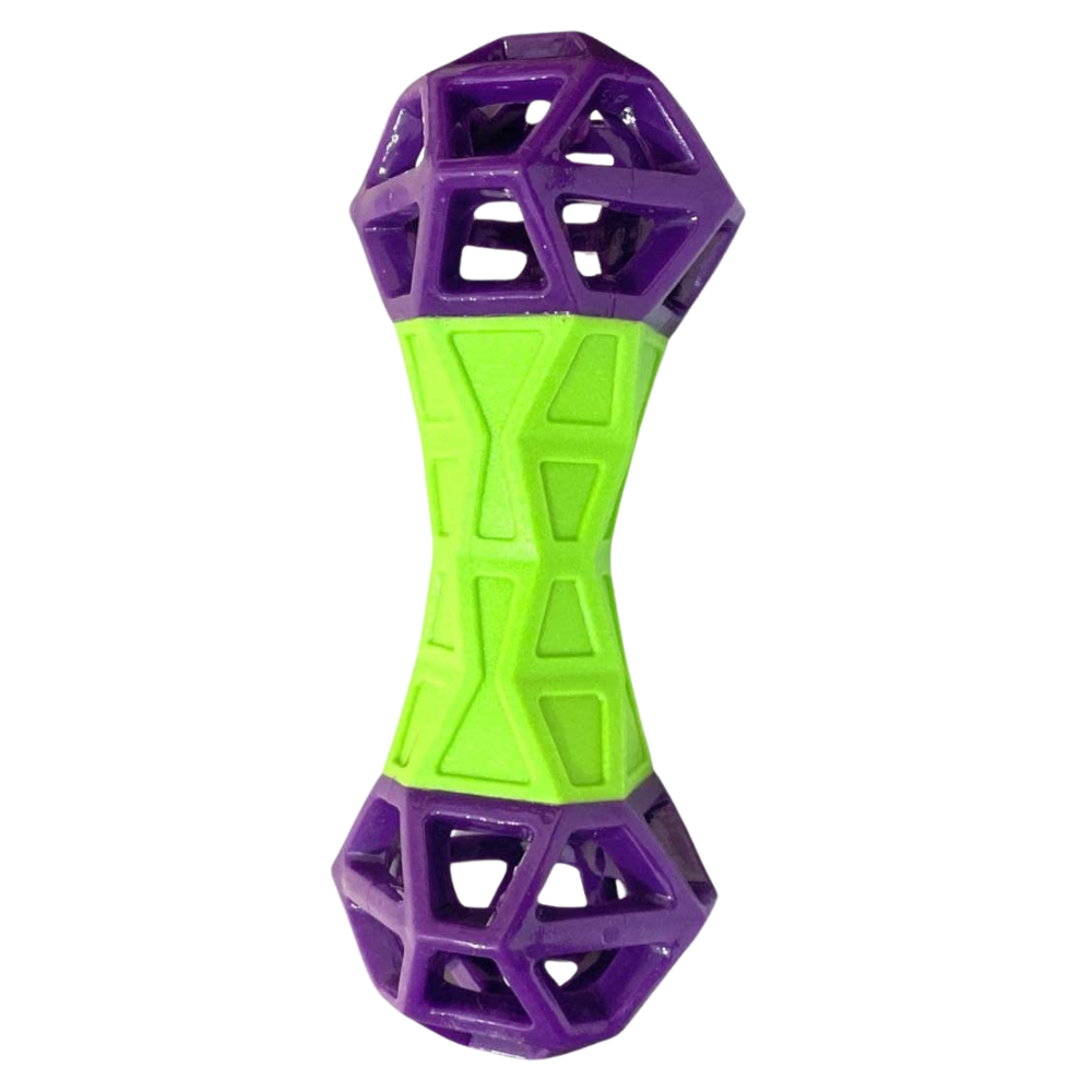 CoolCat Dumbbell Puzzle Dog Toy