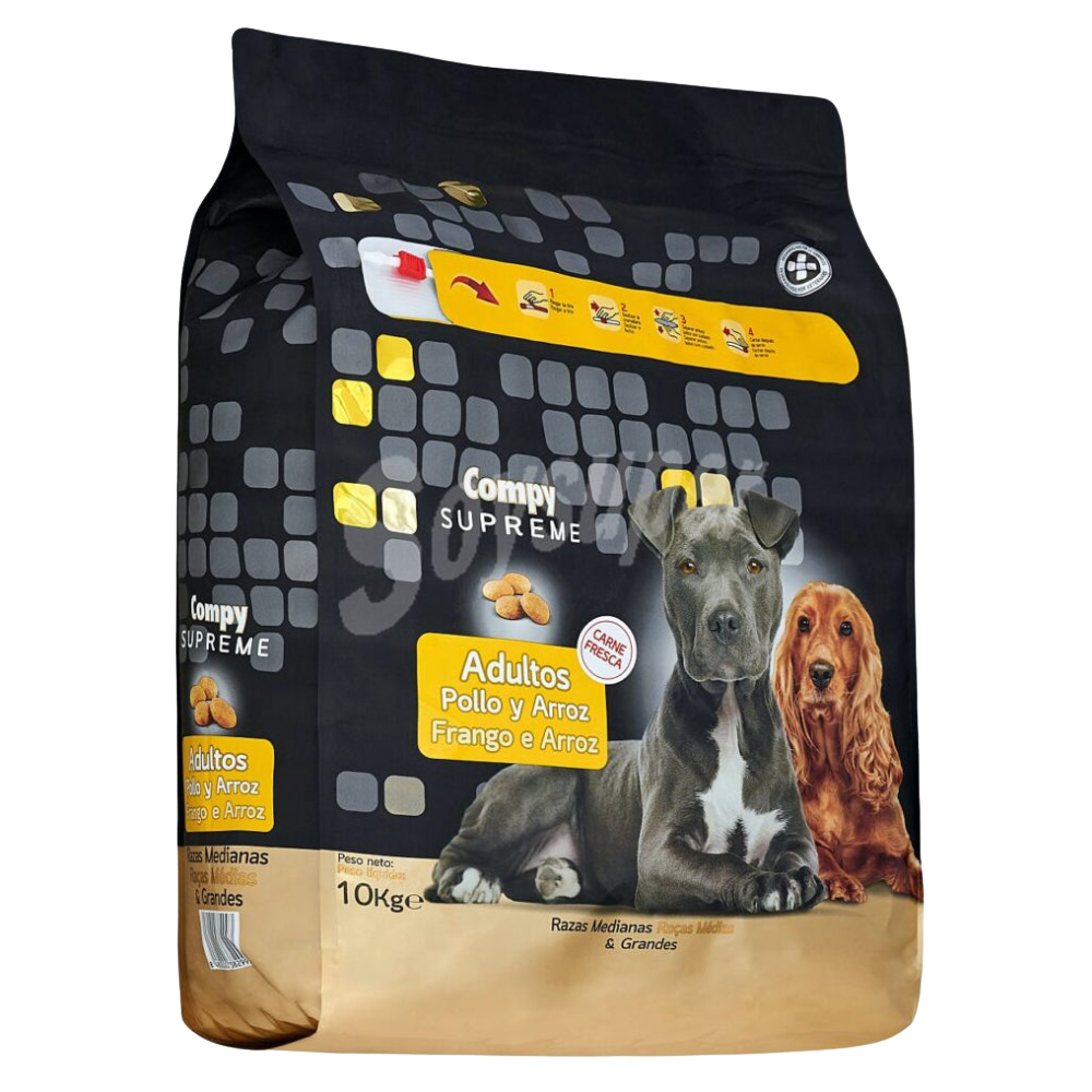 Compy Supreme adult dog food 10kg Petfast.shop Compy Dog Dry Food Food petfast.shop Egypt PCO2980S Default Title 1440.00