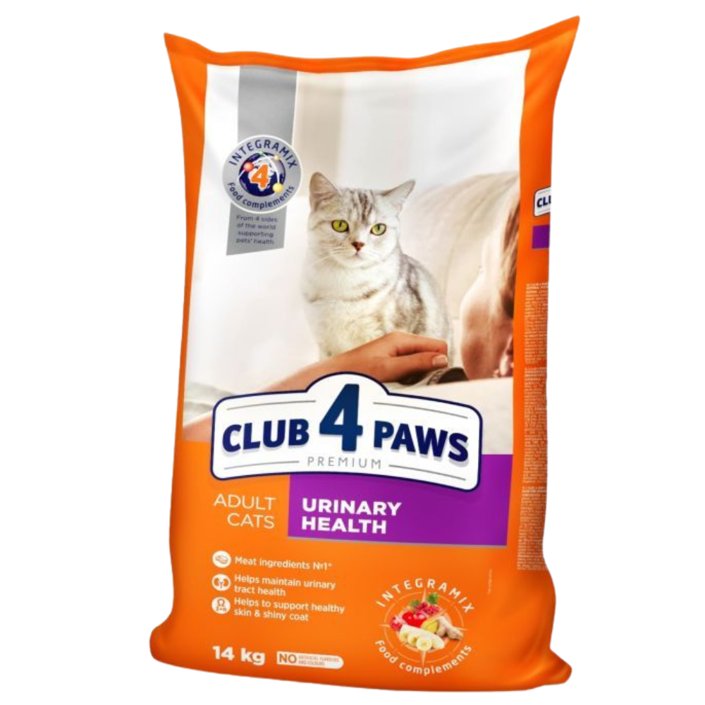 CLUB 4 PAWS PREMIUM URINARY HEALTH for adult cats 14kg Petfast.shop Club 4 Paws Cat Dry Food Food petfast.shop Egypt PCL2642S Default Title 4450.00