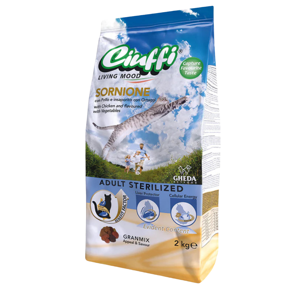 CIUFFI CAT Chicken ADULT STERILIZED 2kg