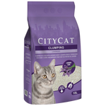 CITYCAT Clumping Cat Litter Lavender Scent - 10L