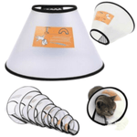 Covalent White Protective Pet Collar