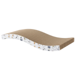 1pc Corrugated Cardboard Cat Scratching Post With Catnip 42 Cm * 19 Cm Petfast.shop Generic Cat Kitten Supplies Toys Trees- Condos & Scratchers petfast.shop EgyptWhite 110.00