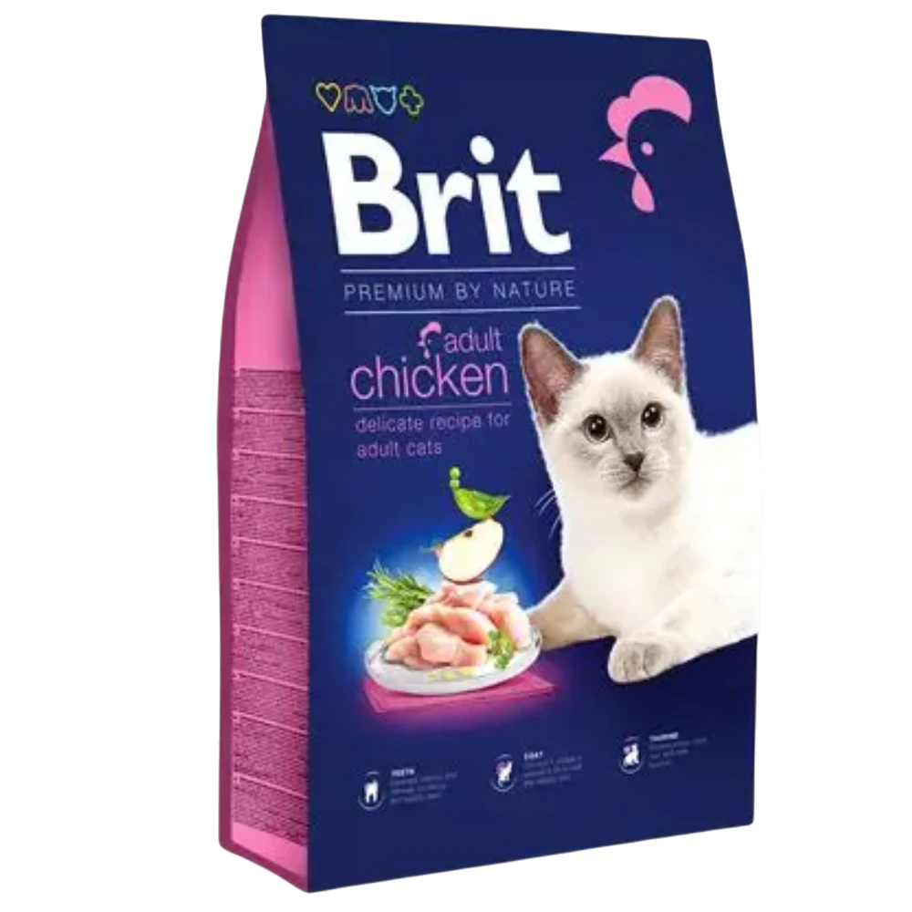 Brit Premium By Natural Dry Food For Adult Cat Chicken 8 Kg Petfast.shop Brit Cat Dry Food Food petfast.shop Egypt 2100.00